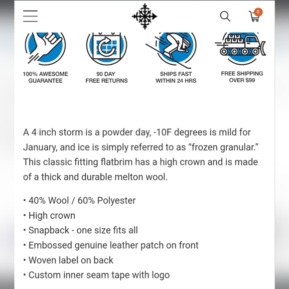 Ski the East Navigator trucker hat - Picture 9 of 9